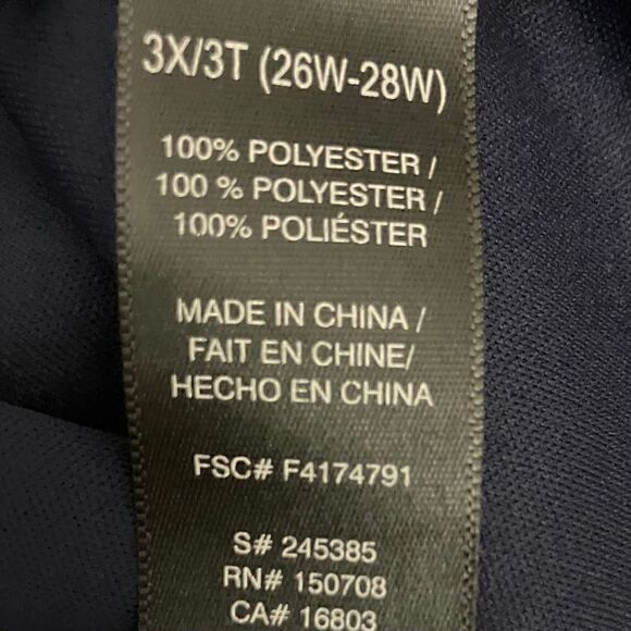 Signature Collection Bright Flowery Top / SZ: 3X / EUC - Picture 6 of 7